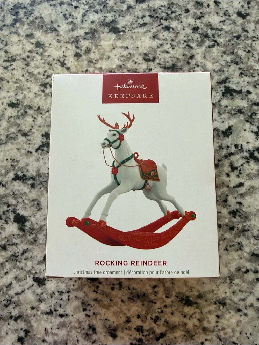 2025 Hallmark Keepsake Rocking Reindeer Ornament